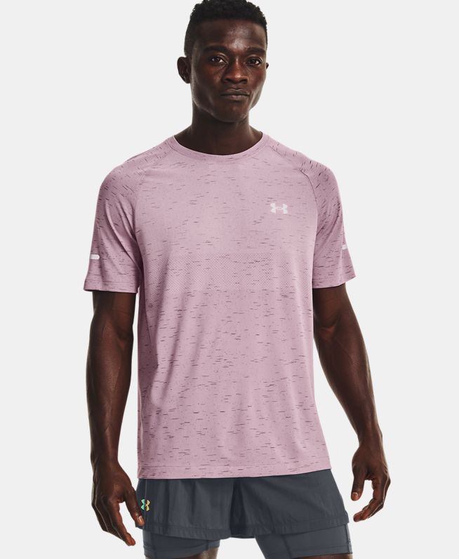 男士UA Vanish Seamless跑步短袖T恤