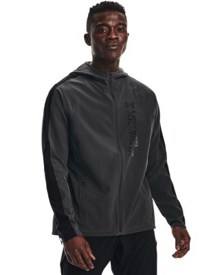 男士ua out the storm跑步夹克