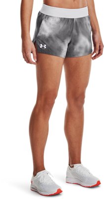 女士ua Launch Sw 3英寸印花短裤 正品 价格 图片 Under Armour 安德玛中国官网
