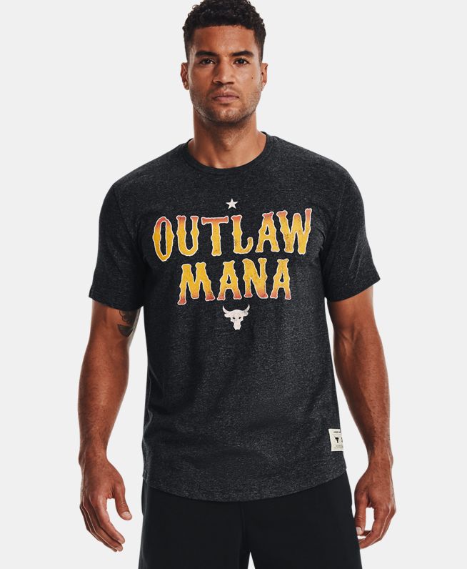 男士Project Rock强森Outlaw短袖T恤